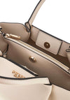 Guess Amorette Satchel Handbag, Off-White