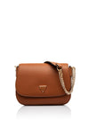 Guess Fedora Chain Detail Crossbody Bag, Warm Tan
