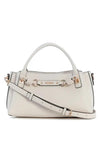 Guess Camelia Satchel Bag, Off-White