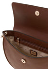 Guess Camelia Flap Over Shoulder Bag, Brown