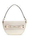 Guess Camelia Flap Over Shoulder Bag, Off White