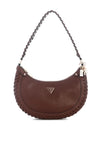 Guess Petra Hobo Small Shoulder Bag, Brown