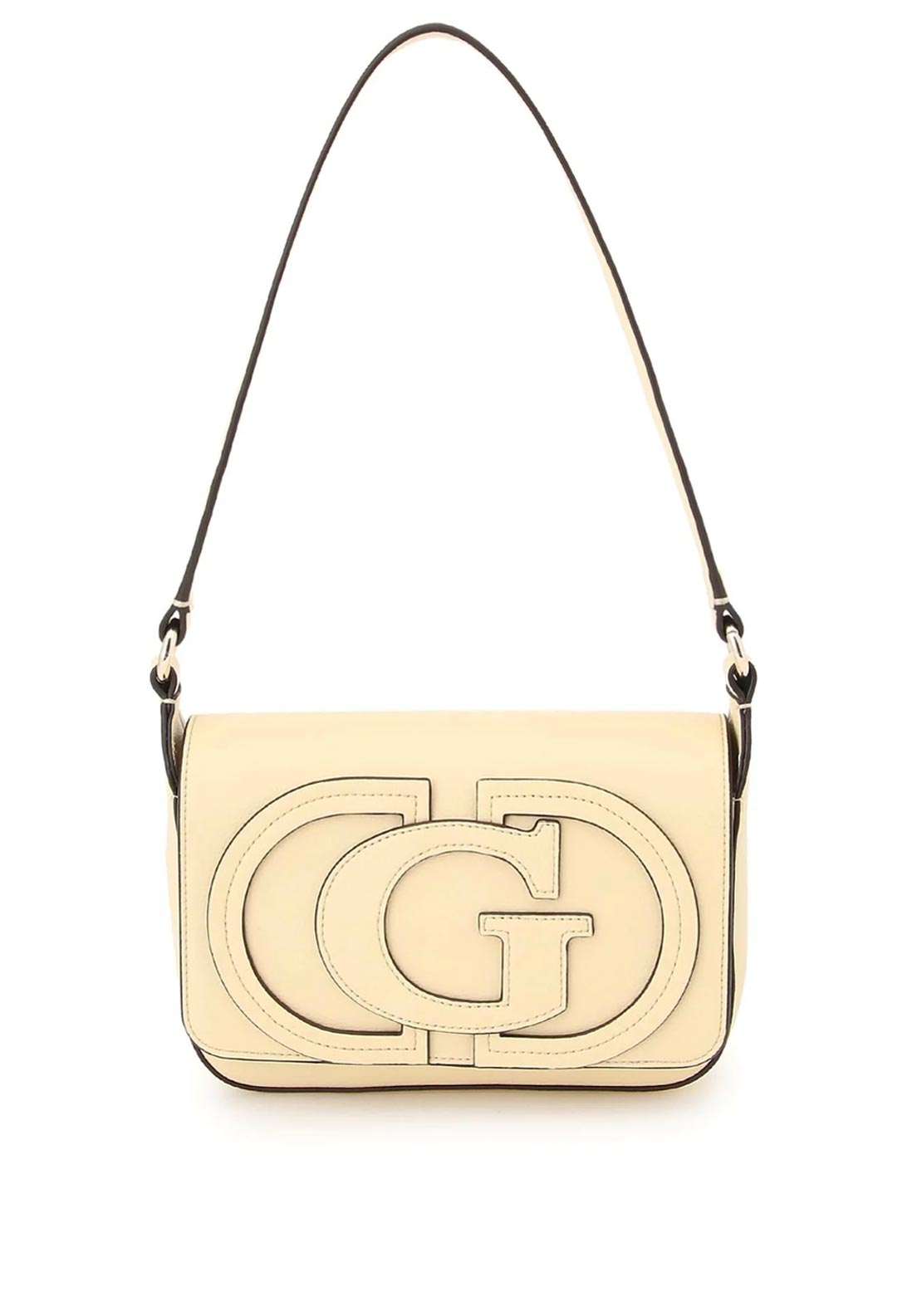 Guess Ruby Small Shoulder Bag, Pale Yellow