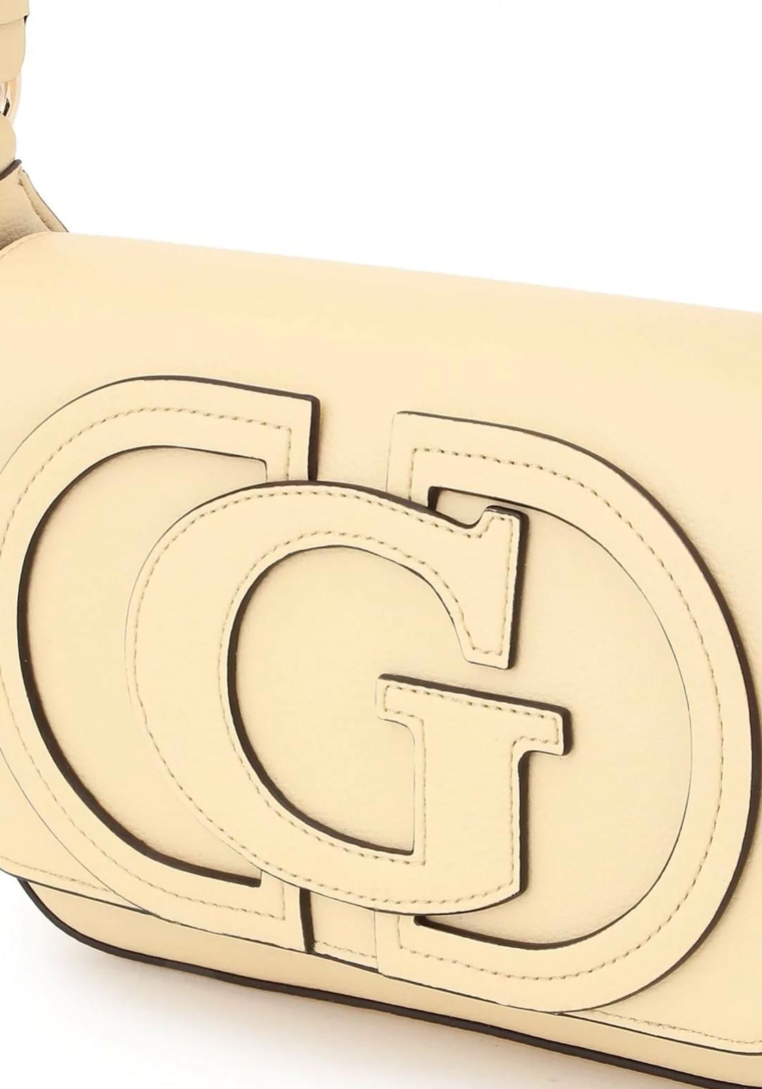 Guess Ruby Small Shoulder Bag, Pale Yellow