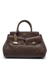 Guess Blake Large Satchel Bag, Brown