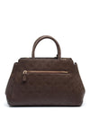 Guess Blake Large Satchel Bag, Brown