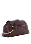 Guess Blake Logo Print Medium Crossbody Bag, Brown