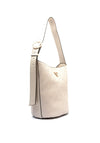 Guess Cresidia II 4G Peony Logo Large Bucket Bag, Cream