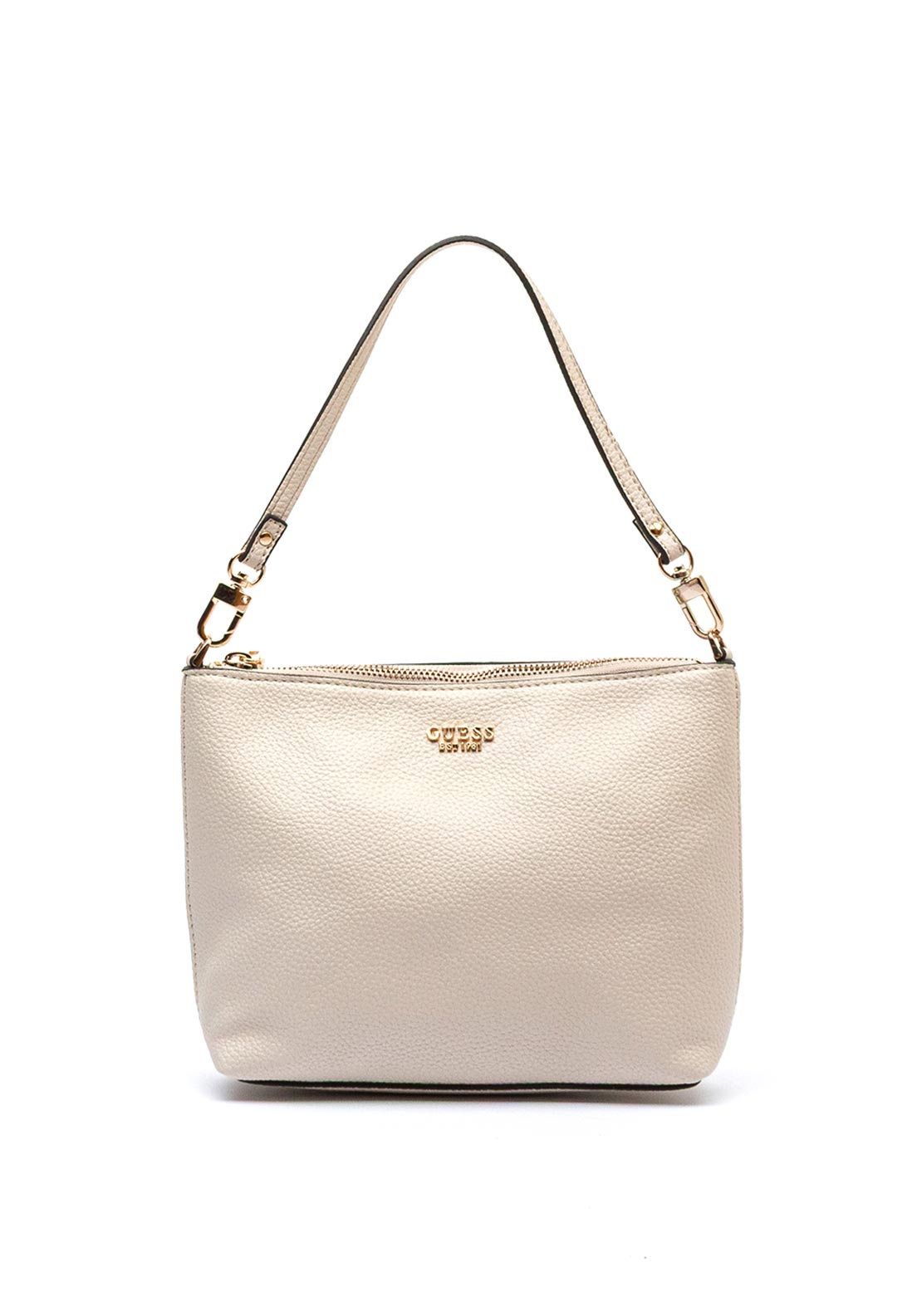Guess Cresidia II 4G Peony Logo Large Bucket Bag, Cream