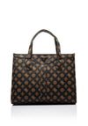 Guess Silvana 4G Logo Tote Bag, Mocha