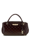 Guess Carmella Small Satchel Bag, Burgundy