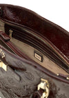 Guess Carmella Small Satchel Bag, Burgundy