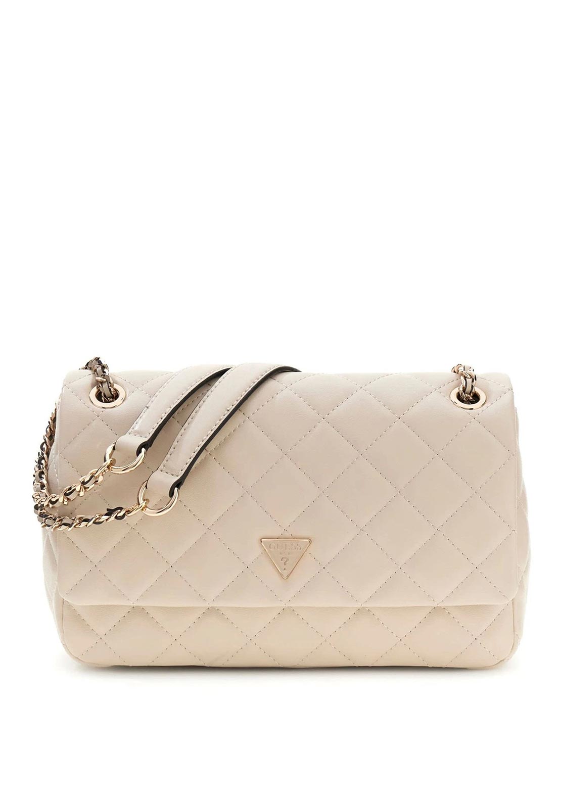 Guess Juliet Quilted Shoulder Bag, Cream