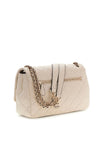 Guess Juliet Quilted Shoulder Bag, Cream