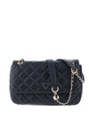 Guess Juilet Quilted Shoulder Bag, Navy