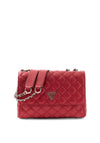 Guess Giully II Quilted Crossbody Bag, Dark Cherry