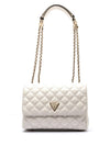 Guess Giully II Quilted Convertible Crossbody Bag, Off-White