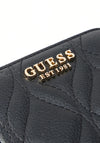 Guess Maxine SLG Small Zip Around Purse, Black