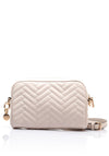 Guess Anning Quilted Crossbody Bag, Stone