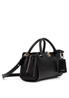 Guess Audrey Small Satchel Bag, Black