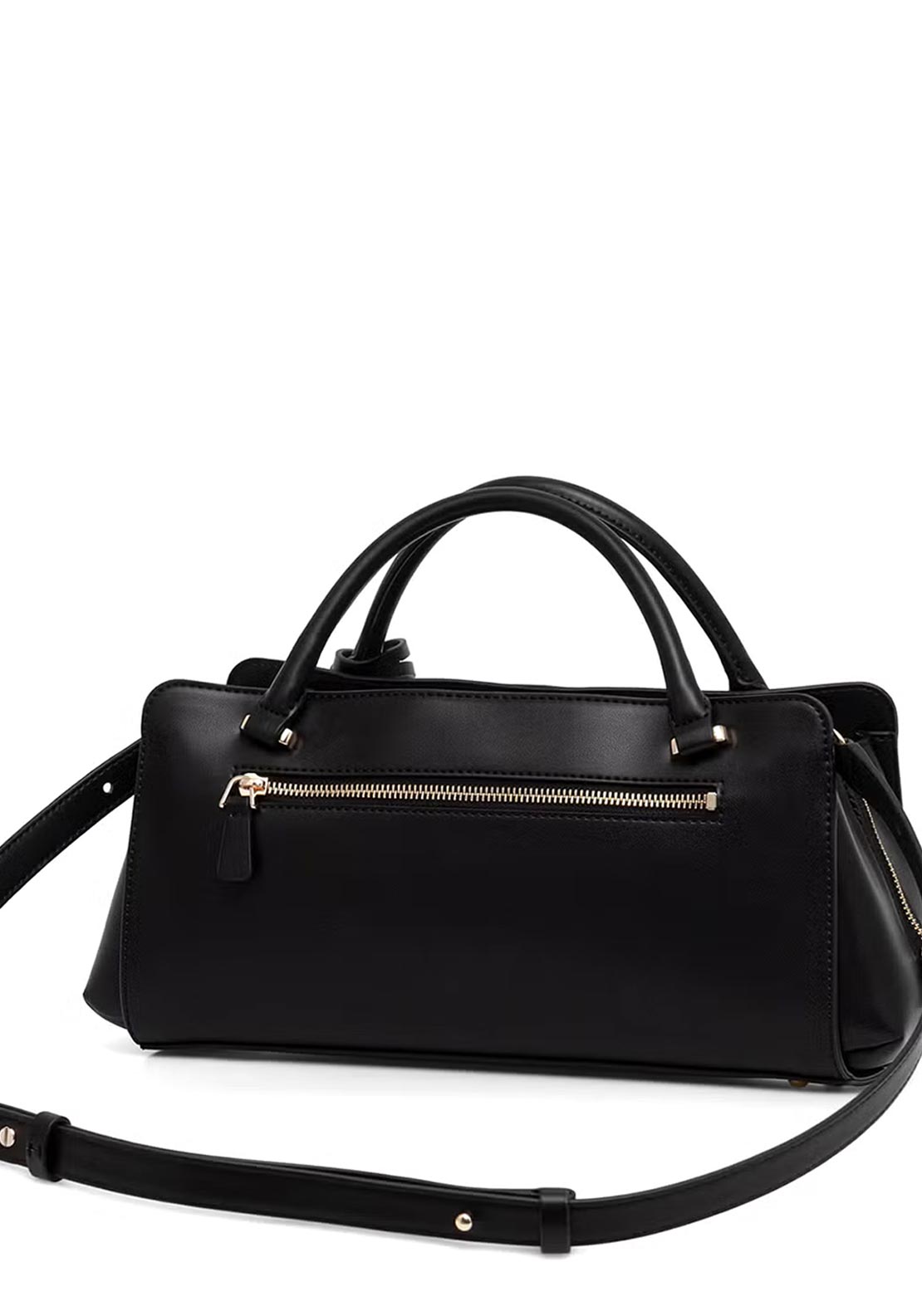 Guess Audrey Small Satchel Bag, Black