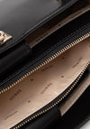 Guess Audrey Small Satchel Bag, Black