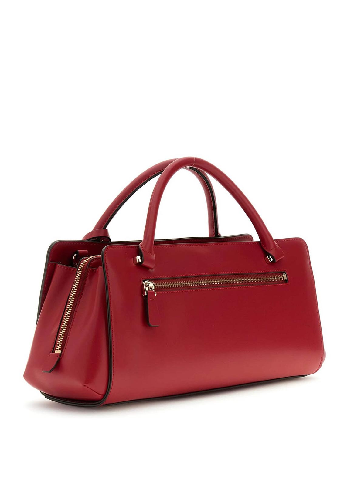 Guess Audrey Small Satchel Bag, Red