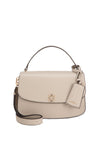 Guess Audrey Small Satchel Bag, Light Taupe