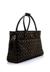 Guess 4G Peony Wilder Travel Bag, Brown