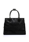 Guess 4G Peony Wilder Travel Bag, Charcoal Grey
