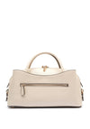 Guess Danielle Small Girlfriend Satchel Bag, Cream