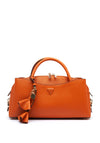 Guess Danielle Small Girlfriend Satchel Bag, Orange