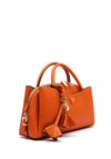 Guess Danielle Small Girlfriend Satchel Bag, Orange