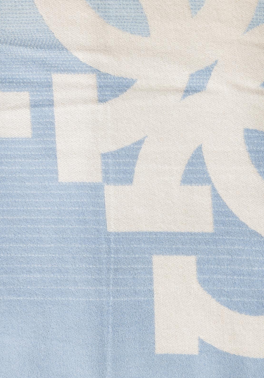 Guess Logo Scarf, Sky Blue