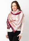 Guess Cresidia Logo Scarf, Beige