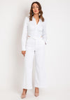 Guess Corset Shirt Top, White