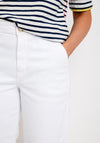 Guess High Rise Wide Leg Jeans, White