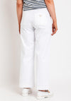 Guess High Rise Wide Leg Jeans, White