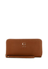 Guess Coleen SLG Large Zip Around Wallet, Caramel Brown