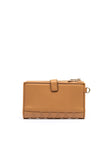 Guess Valla Large Double Zip Organised Wallet, Beige
