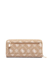 Guess Silia 4G Peony Logo Wallet, Beige