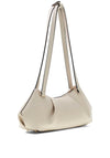 Guess Amorette Medium Satchel Bag, Off White