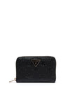 Guess Cresidia II Medium Zip Around Wallet, Black