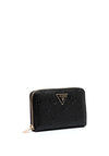 Guess Cresidia II Medium Zip Around Wallet, Black