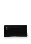 Guess Laurel SLG Zipped Large Wallet, Black