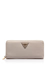 Guess Laurel SLG Zipped Large Wallet, Ivory