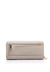 Guess Laurel SLG Zipped Large Wallet, Ivory