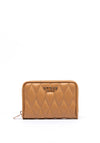 Guess Valla Small Quilted Wallet, Warm Beige