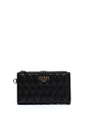 Guess Valla Large Double Zip Organised Wallet, Black