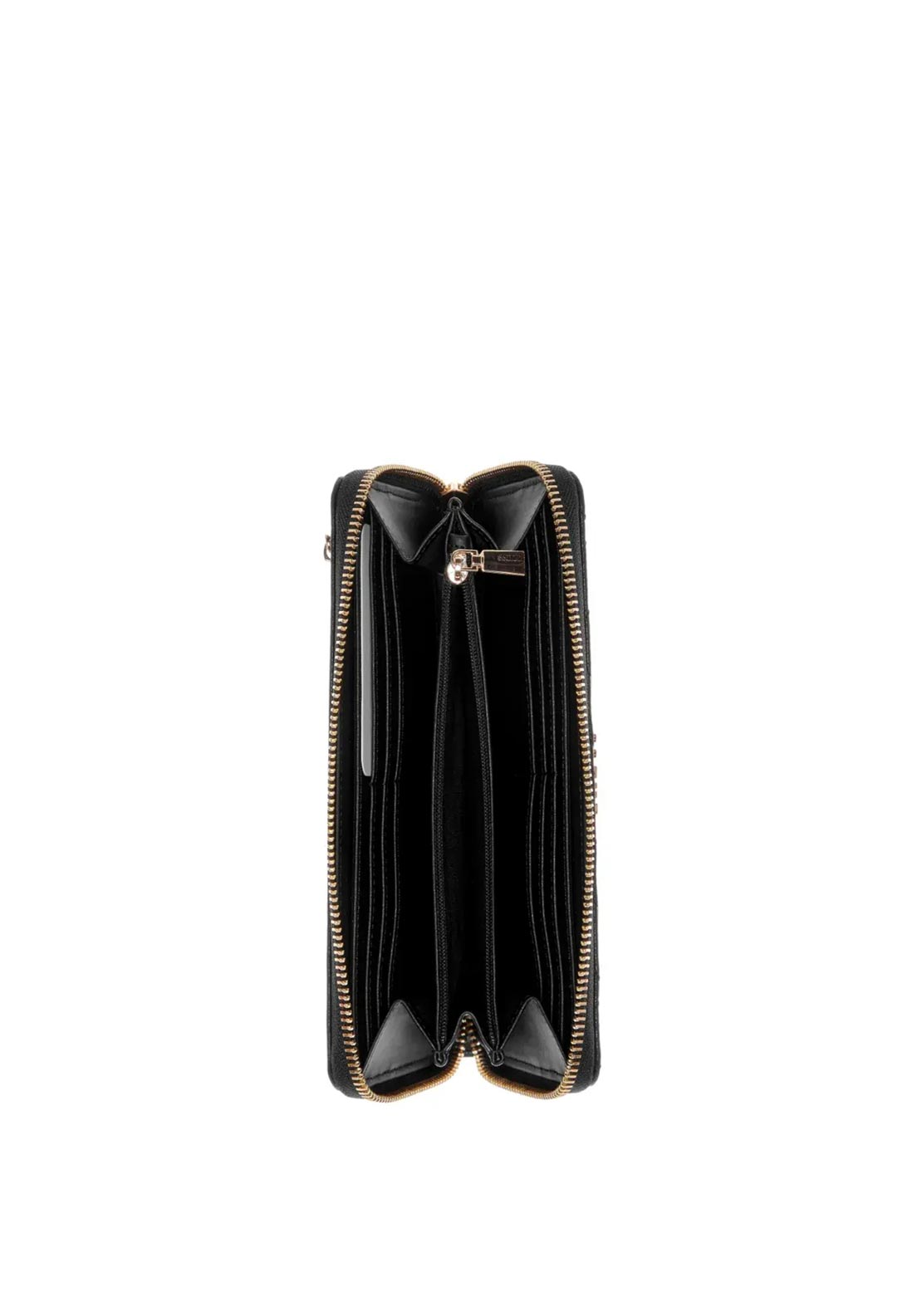 Guess Maxine SLG Large Zip Around Wallet, Black